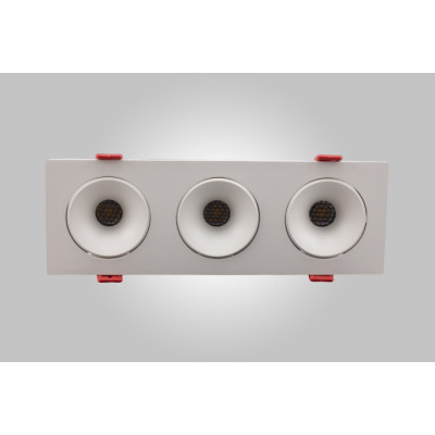 Точечный светильник  AM480-3 WH+WH 23,1W