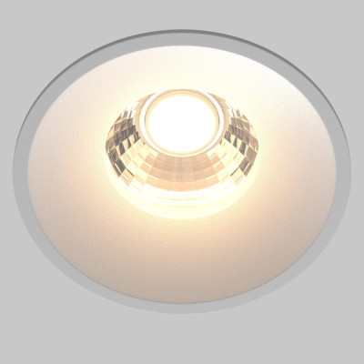 Точечный светильник Round DL058-12W3K-W