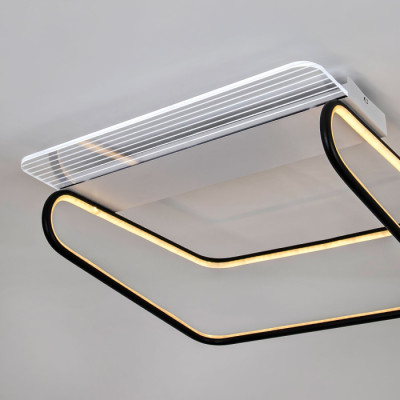 Потолочный светильник LED4U L1046-500 BK