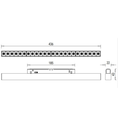 Трековый светильник Eye DL20291NW24WDIM